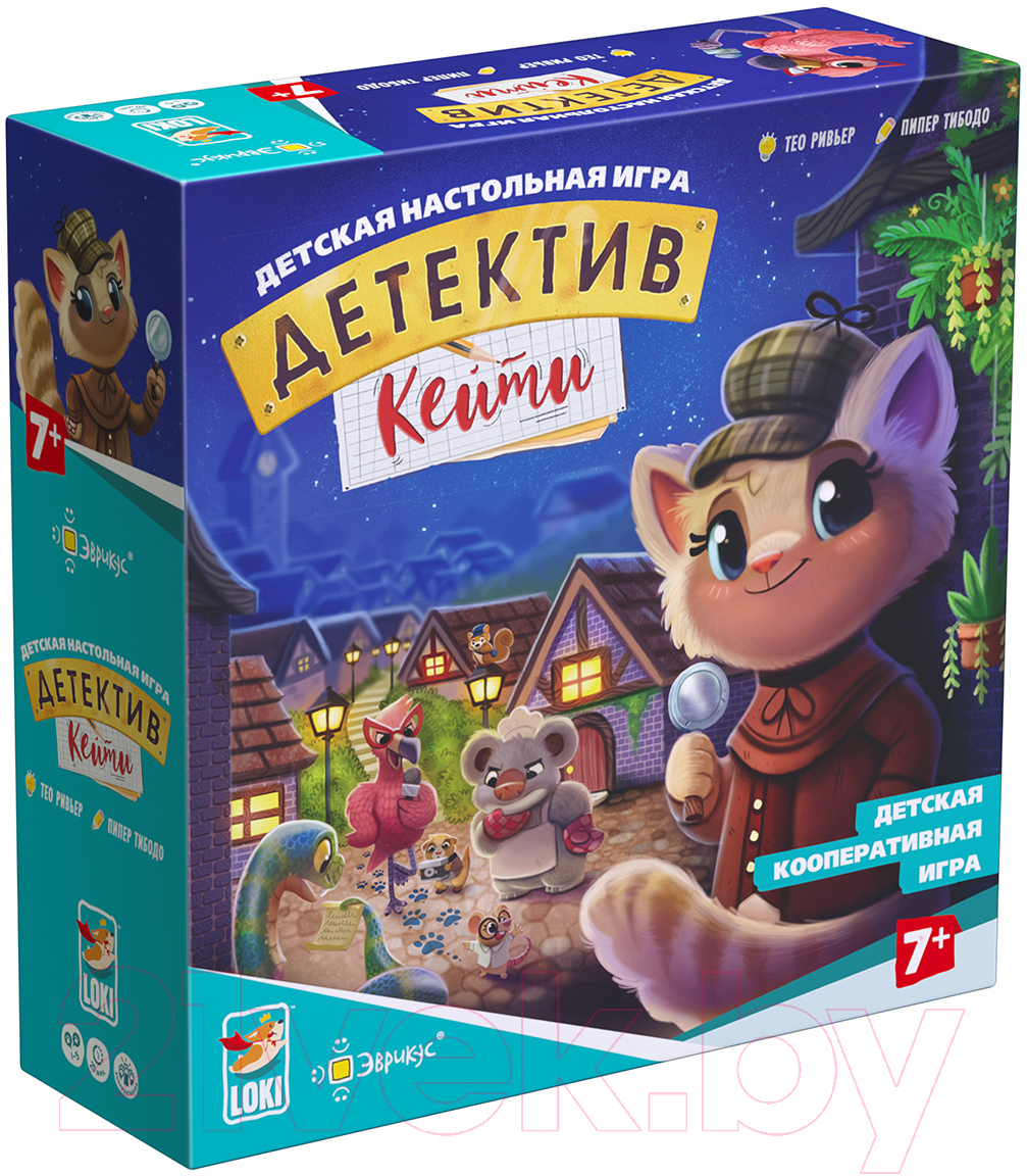 Настольная игра Эврикус Детектив Кейти / PG-17361