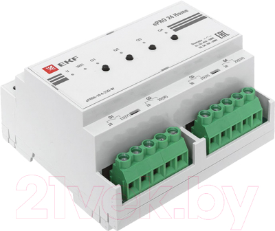 Контроллер для реле EKF ePRO24 Home / ePRO-h-10-4-230-W 
