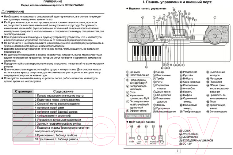 Синтезатор Jonson&Co JC-825