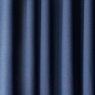 Комплект штор Pasionaria Ибица 280x230 с подхватами (синий)