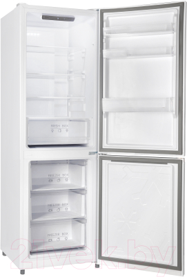 Холодильник с морозильником Nordfrost RFC 350 NFW