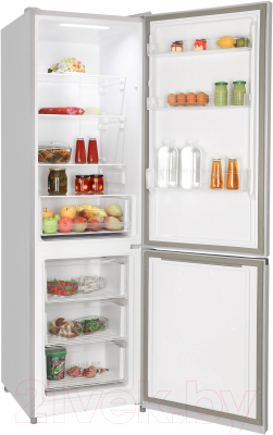 Холодильник с морозильником Nordfrost RFC 390D NFS