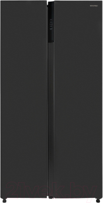 Холодильник с морозильником Nordfrost RFS 525DX NFXd