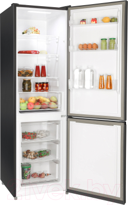 Холодильник с морозильником Nordfrost RFC 390D NFXd