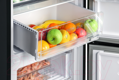 Холодильник с морозильником Nordfrost RFC 390D NFGB