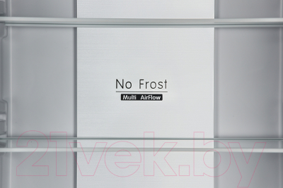 Холодильник с морозильником Nordfrost RFC 390D NFGB