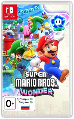 Игра для игровой консоли Nintendo Switch Super Mario Bros Wonder (EU pack, RU version)