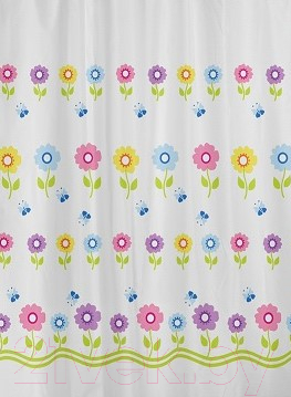

Шторка-занавеска для ванны Miranda, Flower Spring