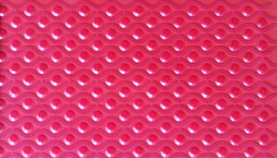 Коврик для ванной Deluxe Волна SPA 7-1 (розовый)