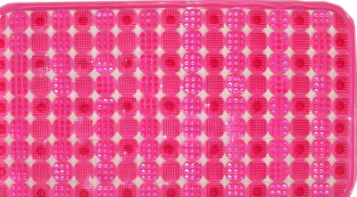 Коврик для ванной Deluxe Массажный SPA 10 (розовый)