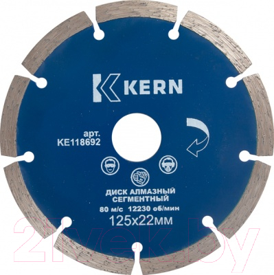 Отрезной диск алмазный Kern KE118685