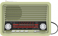 Радиоприемник Ritmix RPR-030 (золото) - 