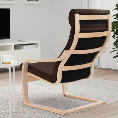 Кресло мягкое Ikea Поэнг 193.027.95