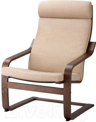 Кресло мягкое Ikea Поэнг 193.028.04