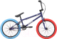 Велосипед STARK Madness BMX 1 2024 (темно-синий матовый/серебристый/синий/красный) - 