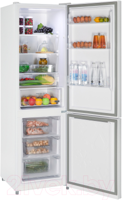 Холодильник с морозильником Nordfrost RFC 390D NFGW