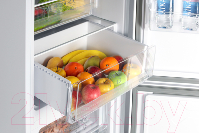 Холодильник с морозильником Nordfrost RFC 390D NFGW