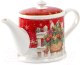 Заварочный чайник SIJ Рождественские яблоки NC2409 (600мл) - 
