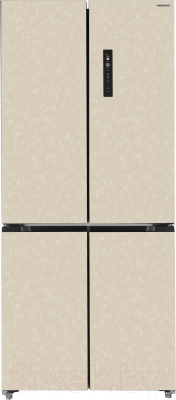 Холодильник с морозильником Hiberg RFQ-600DX NFYm Inverter