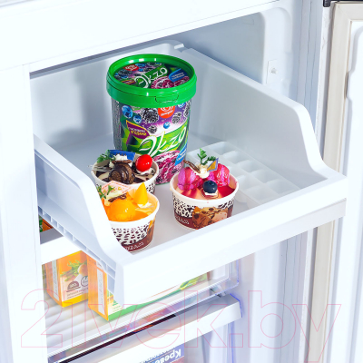 Холодильник с морозильником Hiberg RFQ-500DX NFYm Inverter