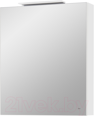 Шкаф с зеркалом для ванной Roca Oleta 60 / A857645806 (белый глянец)