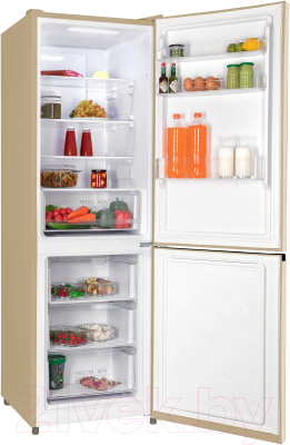 Холодильник с морозильником Nordfrost RFC 350D NFYm