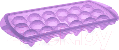 Форма для льда Эльфпласт Алмаз EP592 (прозрачно-фиолетовый)