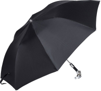 Зонт складной Pasotti Auto Cavallo Silver Scotland Black - 