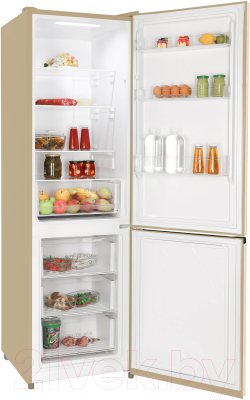 Холодильник с морозильником Nordfrost RFC 390D NFYm