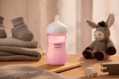 Изображение товара Бутылочка для кормления Philips AVENT Natural Response / SCY903/11 (розовый)