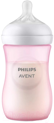 Изображение товара Бутылочка для кормления Philips AVENT Natural Response / SCY903/11 (розовый)