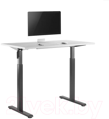 Подстолье Ergosmart Manual Desk Compact (черный)