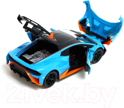 Масштабная модель автомобиля Автоград Купе / 9483703 (синий)