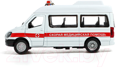 Масштабная модель автомобиля Автоград Скорая / 9615110