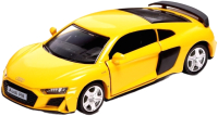 Масштабная модель автомобиля Автоград Audi R8 Coupe / 7335818 (желтый) - 