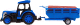 Радиоуправляемая игрушка Автоград Трактор Фермер / 7753106 (синий) - 
