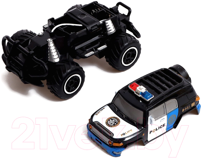 Радиоуправляемая игрушка Автоград Джип Полиция / 7342517 (черный)