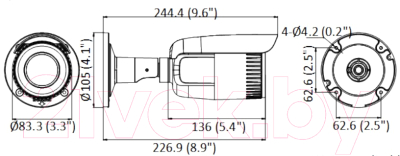 IP-камера HiWatch DS-I256Z (B) (2.8-12mm)