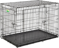 Клетка для животных Midwest Contour для собак 2 двери / 842DD (108x75x77см) - 