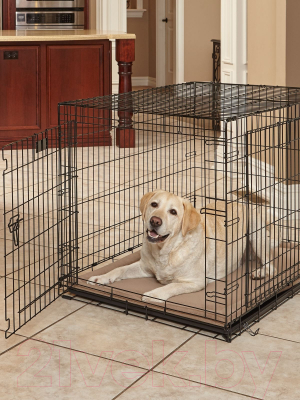 Клетка для животных Midwest Contour для собак 2 двери / 842DD (108x75x77см)