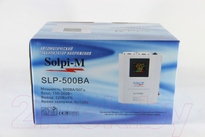 Стабилизатор напряжения Solpi-M SLP-500ВА