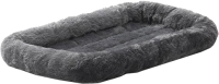 Лежанка для животных Midwest Pet Bed для собак и кошек / 40222-GY (55x33см, серый) - 