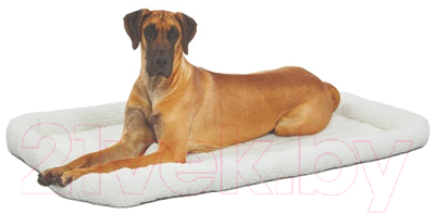 Лежанка для животных Midwest Pet Bed для собак и кошек / 40224 (60x45см, белый)