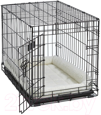 Лежанка для животных Midwest Pet Bed для собак и кошек / 40230 (77x52см, белый)
