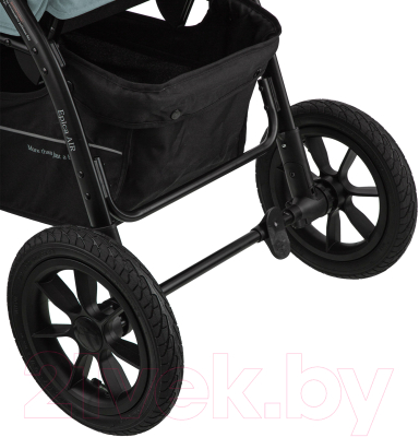 Детская прогулочная коляска INDIGO Epica XL Air с сумкой (зеленый)