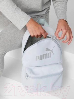 Рюкзак спортивный Puma Core Up Backpack / 07947602 (светло-серый)