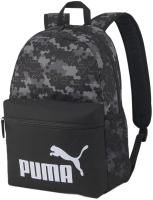Рюкзак спортивный Puma Phase AOP Backpack / 07804610 (черный/серый) - 