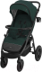 Детская прогулочная коляска INDIGO Epica XL Air с сумкой (темно-зеленый) - 