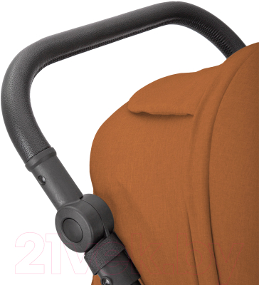 Детская прогулочная коляска INDIGO Epica XL Air с сумкой (терракот)