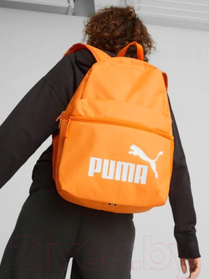 Рюкзак спортивный Puma Phase Backpack / 07548730 (ярко-оранжевый)